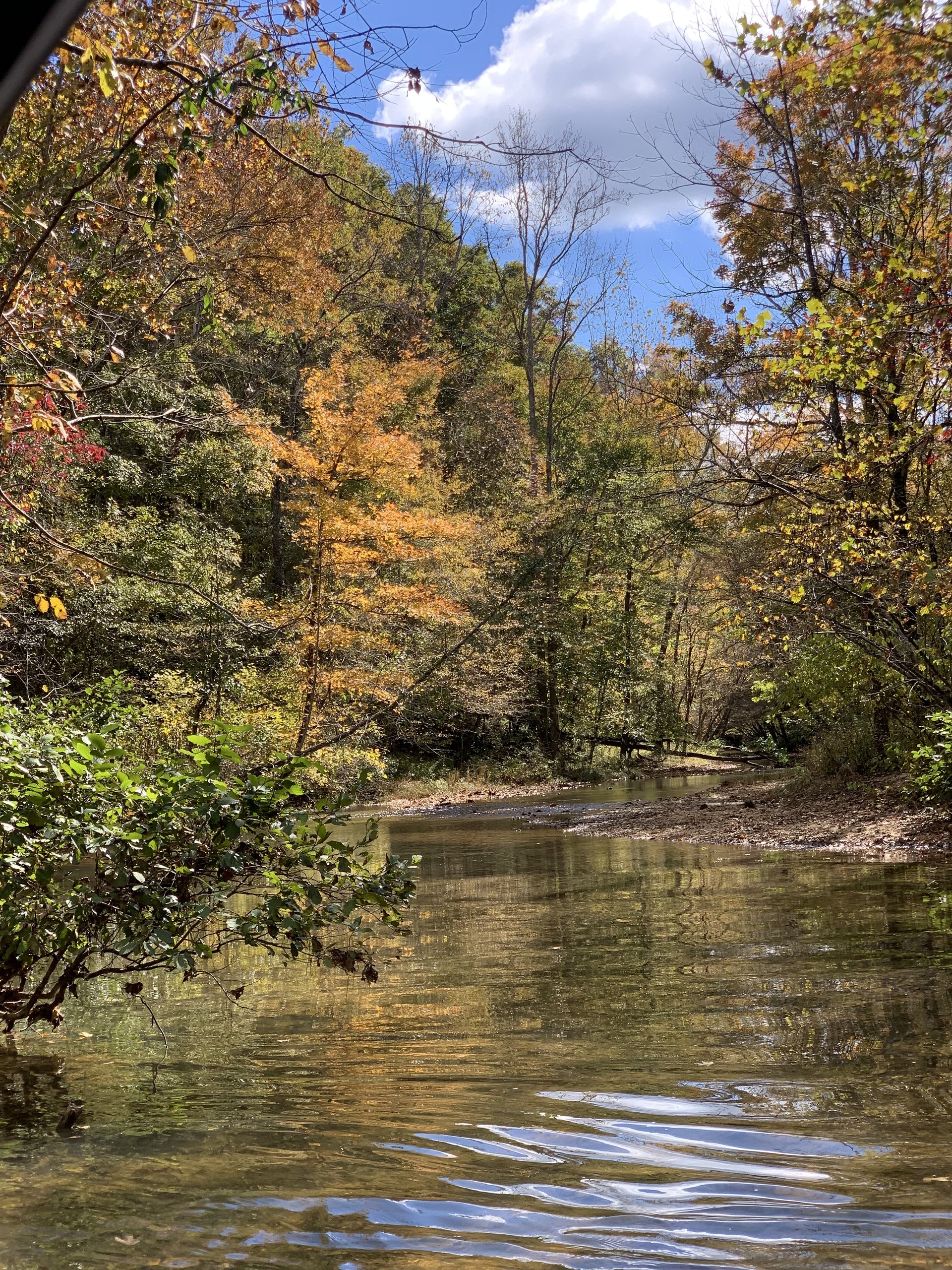 Rainbow Falls in Autumn